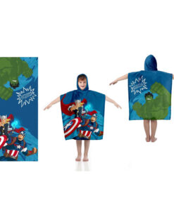 Marvel Avengers Cotone Poncho Asciugamano Marvel