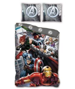 Marvel Avengers Microfibre Copripiumino Letto 90cm Marvel