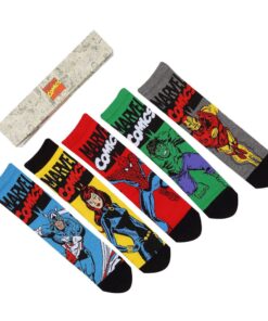 Marvel Calzini 5-pack Avengers S-m Heroes Inc