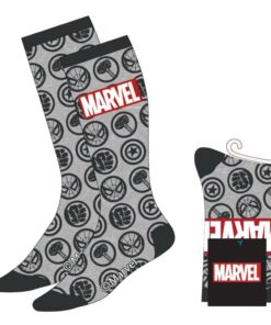 Marvel Calzini Avengers Faces Grey 38-45 Cerdá