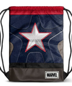 Marvel Captain America Borsa Palestra con stella 48cm Karactermania