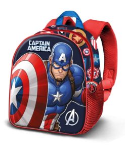 Marvel Captain America Patriot 3d Zaino 31cm Karactermania