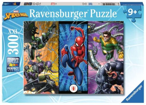 Marvel Children's Jigsaw Puzzle Xxl The World Of Spider-man (300 Pezzi) Ravensburger