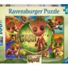 Marvel Children's Jigsaw Puzzle Xxl We Are Groot! (100 Pezzi) Ravensburger