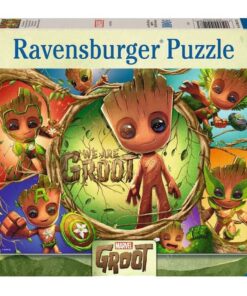 Marvel Children's Jigsaw Puzzle Xxl We Are Groot! (100 Pezzi) Ravensburger