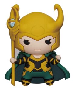Marvel Classic Loki 3d Magnet Con Figure Int.