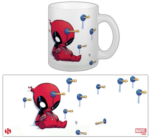 Marvel Comics Tazza deadpool Baby Semic
