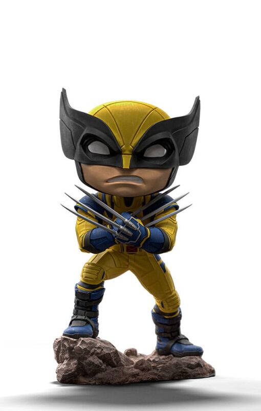 Marvel Deadpool e Wolverine MiniCo Statua Wolverine 13 Cm Iron Studios