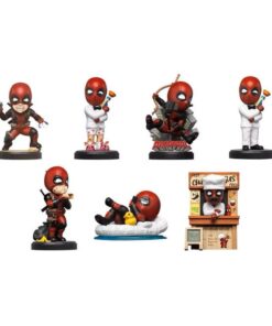 Marvel Hero Box Tower Series Mini Figures Deadpool 8 Cm  YuMe Toys