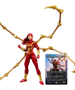 Marvel Legends Magic: The Gathering Action Figura Mary Jane Watson (iron Spider) (plus Esclusiva Foil Card) 15 Cm Hasbro