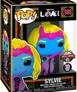 Marvel Loki Pop! Figura Vinile Silvye Black Light Esclusiva 9 Cm Funko