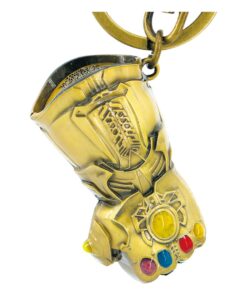 Marvel Metal Portachiavi Infinity Gauntlet Con Figure Int.