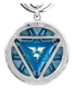 Marvel Metal Portachiavi Iron Man Arc Reactor Con Figure Int.