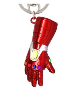 Marvel Metal Portachiavi Iron Man Gauntlet Con Figure Int.