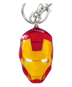Marvel Metal Portachiavi Iron Man Head Classic Con Figure Int.