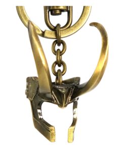 Marvel Metal Portachiavi Loki 3d Casco Con Figure Int.