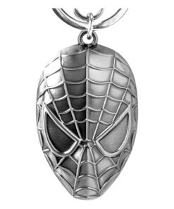 Marvel Metal Portachiavi Spider Man Head Con Figure Int.