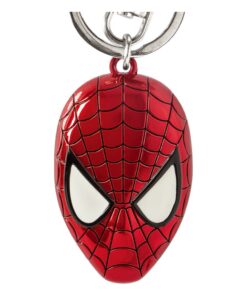 Marvel Metal Portachiavi Spider-man Head Con Figure Int.