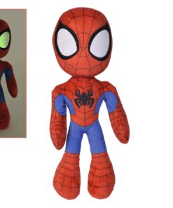 Marvel Peluche Figura Glow In The Dark Eyes Spider-man 25 Cm Simba
