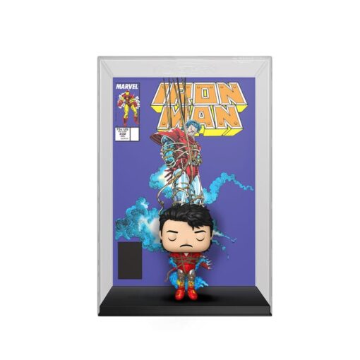 Marvel Pop! Comic Cover Vinile Figura Ironman'68 9 Cm Funko