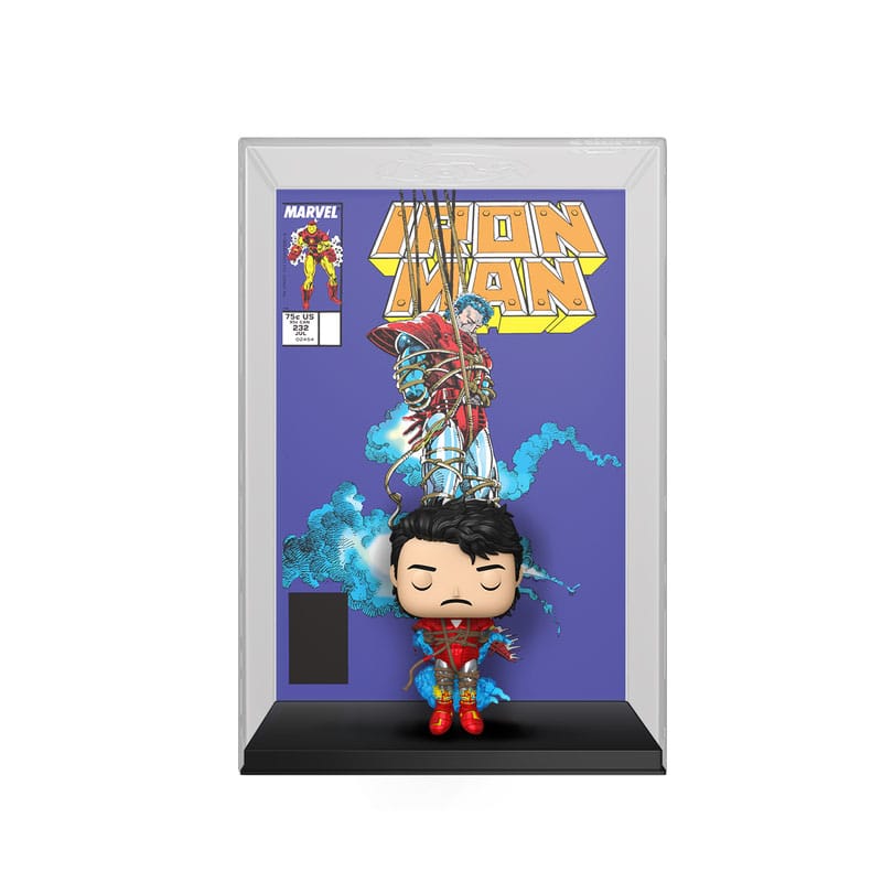 Marvel Pop! Comic Cover Vinile Figura Ironman'68 9 Cm Funko