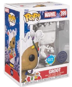 Marvel Pop! Vinile Figura Groot (diy) (wh) 9 Cm Funko
