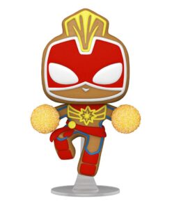 Marvel Pop! Vinile Figura Holiday Captain Marvel 9 Cm Funko