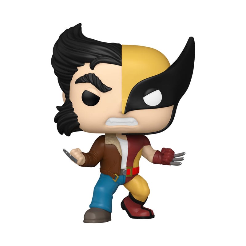 Marvel Pop! Vinile Figura Split Logan/Wolverine 9 Cm Funko