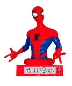 Marvel Spiderman 3d Lampada Con Sveglia Bambino Licensing