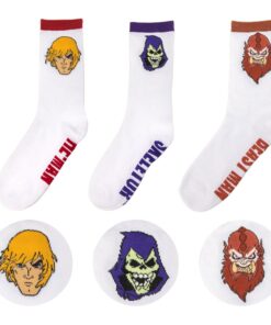 Masters Of The Universe - Revelation: He-man & Skeletor & Beast Man Calzini Set Di 3 Cinereplicas