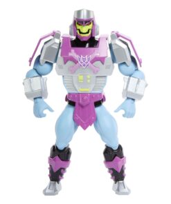 Masters Of The Universe X Transformers Action Figura Megatron Armor Skeletor Heo European Esclusiva 14 Cm Mattel