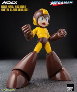 Mega Man Mdlx Action Figura Mega Man / Rockman (metal Blade Version) 10 Cm Threezero