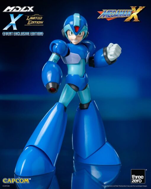Mega Man Mdlx Action Figura Rockman X / Mega Man X  12 Cm Heo Esclusiva Threezero