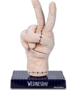 Mercoledì Addams Peluche Mano "La Cosa" Simbolo di Vittoria in Piedi 25 cm