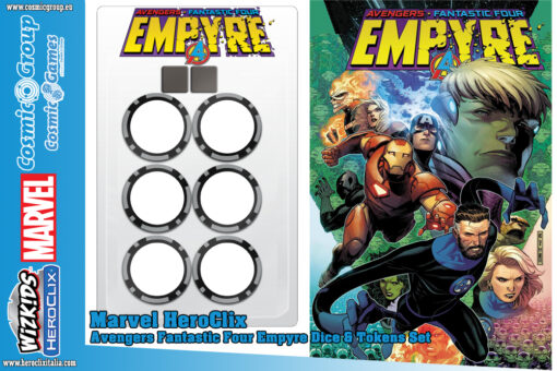 Mhc Avengers F4 Empyre Dice & Token Accessori Gioco Da Tavolo Wizkids