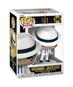 Michael Jackson Funko POP Rocks Vinyl Figura MJ (Smooth Criminal) 9 cm