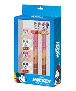Mickey & Minnie Stationery Set 6-Pack Karactermania