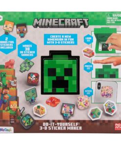 Minecraft 3D Sticker Maker Paladone Products
