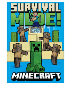 Minecraft Agenda Con Led Clock Bambino Licensing