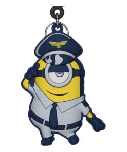 Minions 2 Pvc Bag Clip Pilot Stuart Con Figure Int.