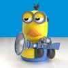 Minions Tubbz Pvc Figura Kevin (fart Blaster) Boxed Edition 10 Cm Numskull