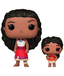 Moana 2 Pop! Vinile Figura Moana & Little Sis 9 Cm Funko Scatola Rovinata