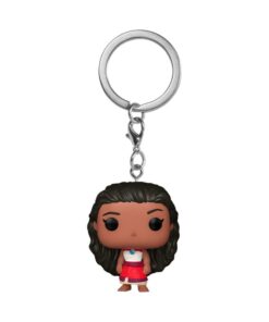 Moana 2 Pop! Vinile Portachiavis 4 Cm Moana In Red Skirt  Funko