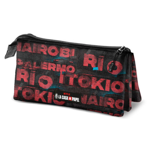 Money Heist Cities Astuccio Triplo Karactermania