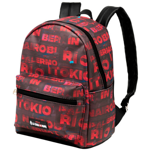 Money Heist Cities Fashion Zaino 32cm Karactermania
