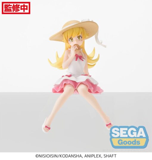Monogatari Series Pm Perching Pvc Statua Shinobu Oshino 14 Cm Sega
