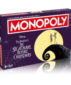 Monopoly Gioco Da Tavolo Nightmare Before Natale *german Version* Winning Moves