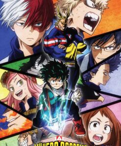 My Hero Academia 2 Poster Pack Characters Mosaic 61 X 91 Cm  Pyramid International