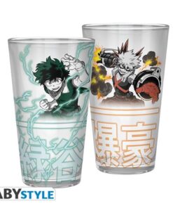 My Hero Academia Bicchiere 400ml Izuku & Bakugo Abystyle