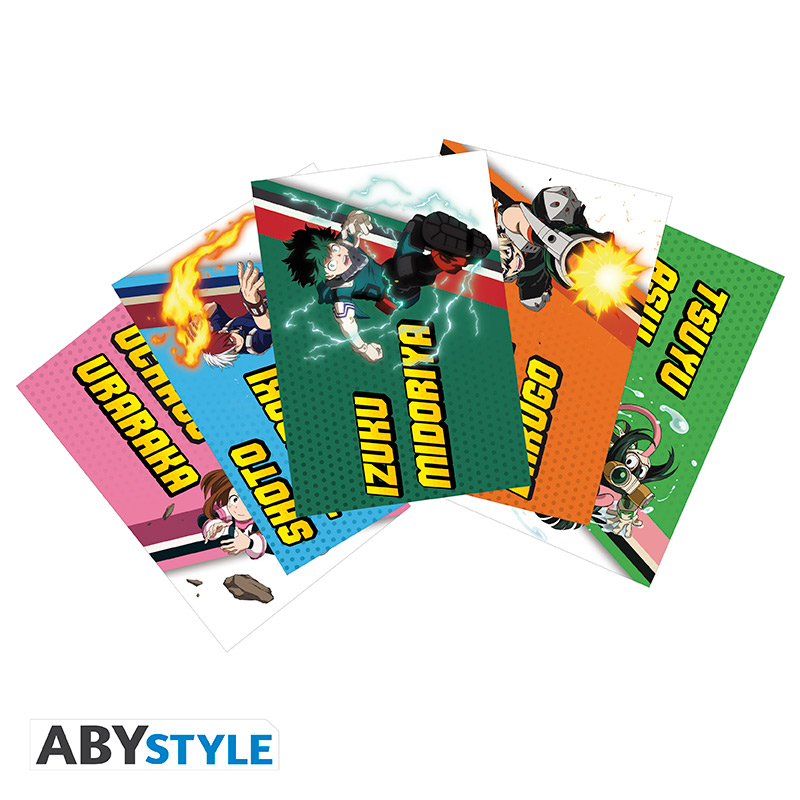 My Hero Academia - Cartoline - Set 1 X5 (14